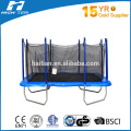 8ft x 12ft Rectangular trampolines with enclosure, Jumping mat with UV resistant, EPE frame pad